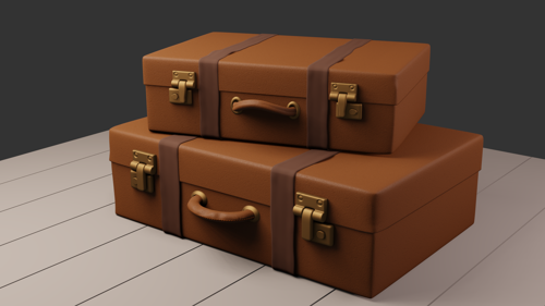 Old style suitcase preview image